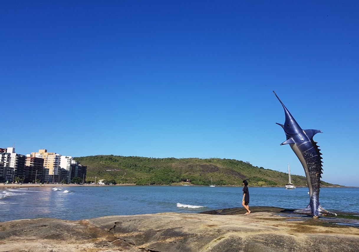 Lugar Praia do morro Guarapari ES