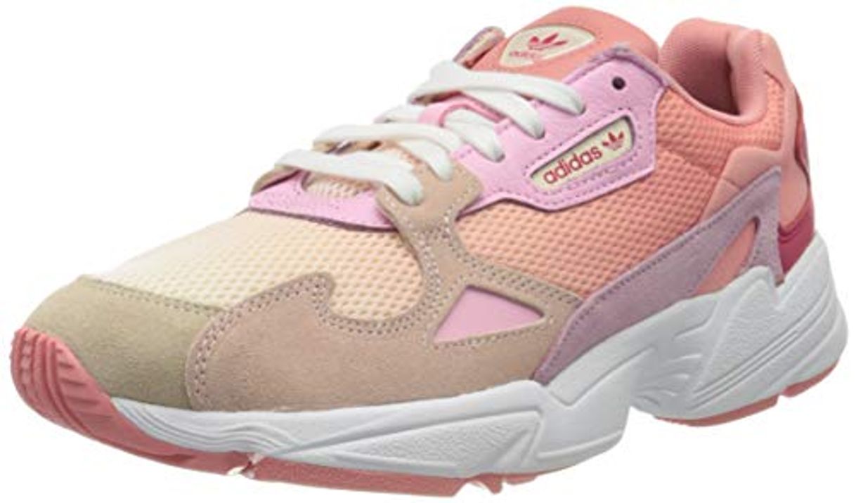 Moda adidas Falcon W, Zapatillas de Gimnasio Mujer, Ecru Tint S18