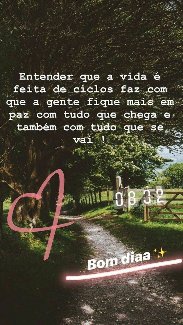 Moda Ciclo da vida ☘💗