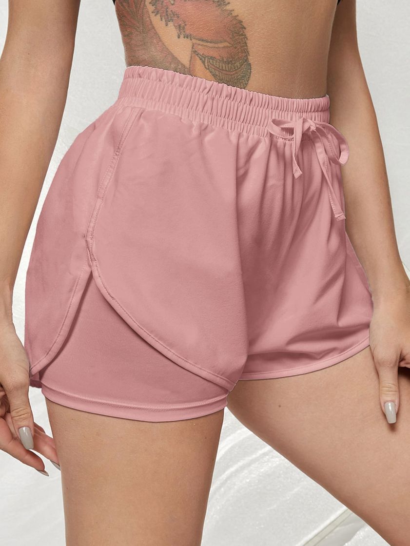 Moda Short de desporto simples 