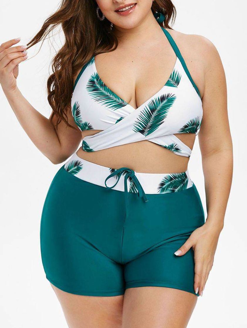 Moda Moda Praia Plus Size