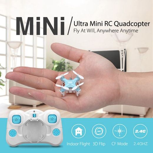 DHD D1 Drone Smallest Headless Mode 2 4G 4CH 6Axis RC ...