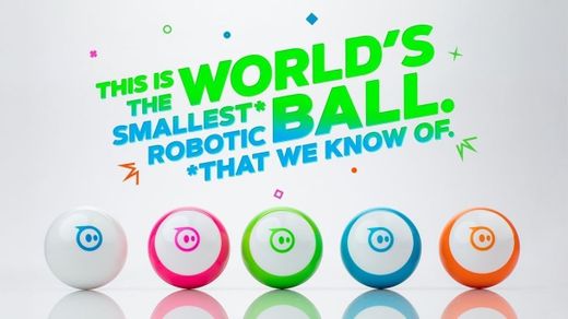 Robot Ball 🤖 Sphero Mini Blue App Programmable - YouTube