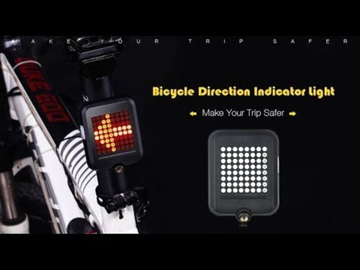 Intelligent Bicycle Direction Indicator Light - YouTube