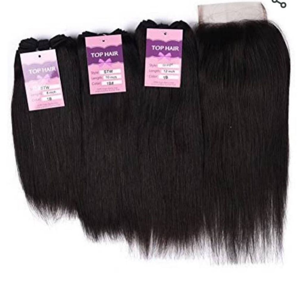 Moda Extensiones de cabello humano aparté trae su lace frontal.