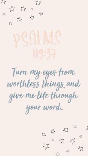 Psalm 119:37