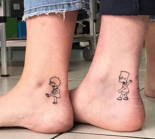 Tatuaje simpsons