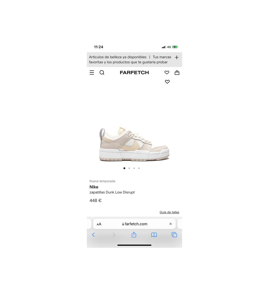 Fashion NIKE DUNK LOW DISRUPT 1 BEIGE