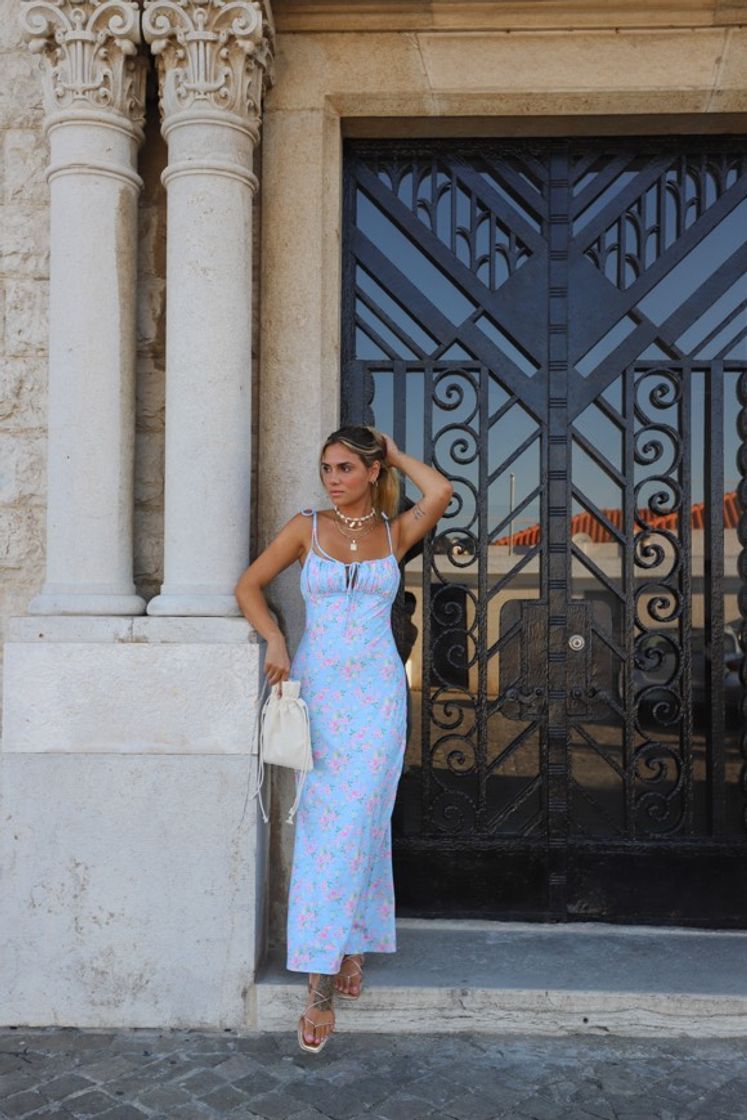 Social Maxi Dress Floral Summer 