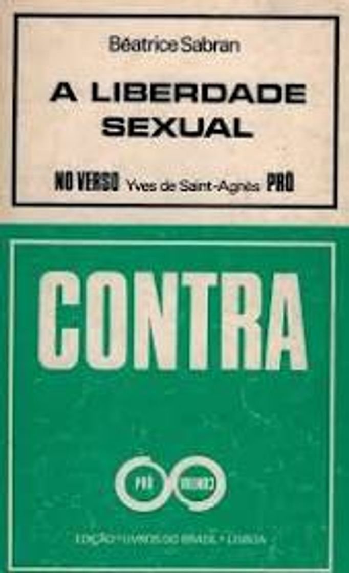 Books A Liberdade Sexual - Pró e Contra (1967)