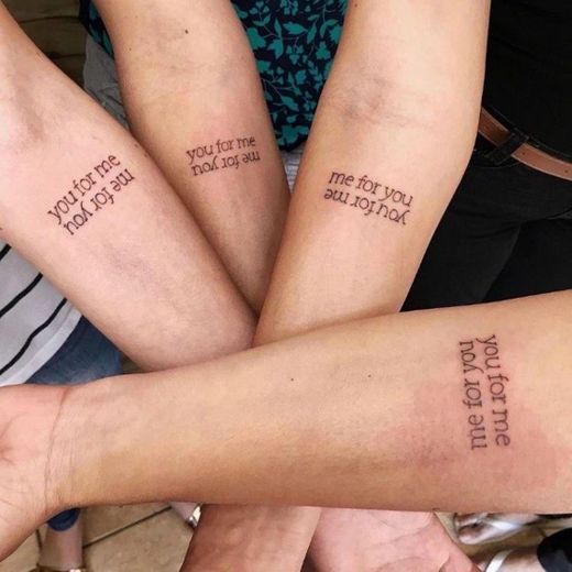 tatuagens de amigas