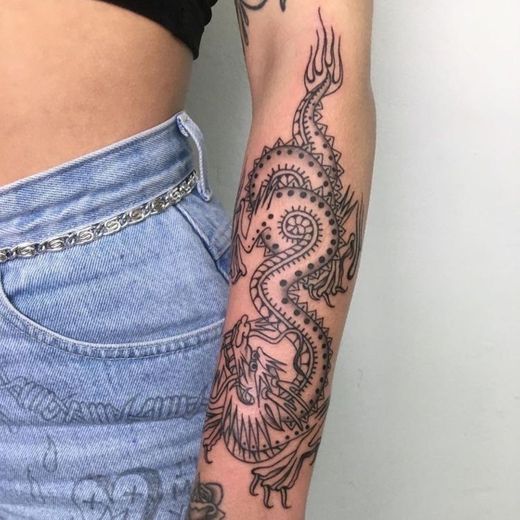 tatuagem de dragão 