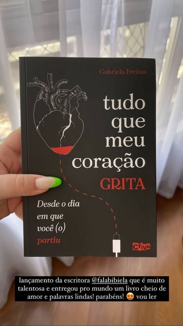 Libro Tudo que meu coração grita 