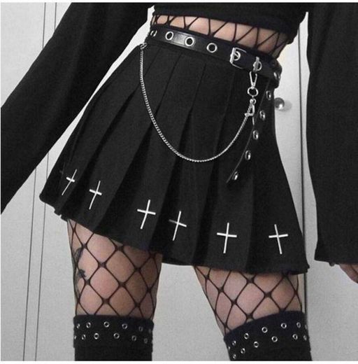 Dark punk skirt 