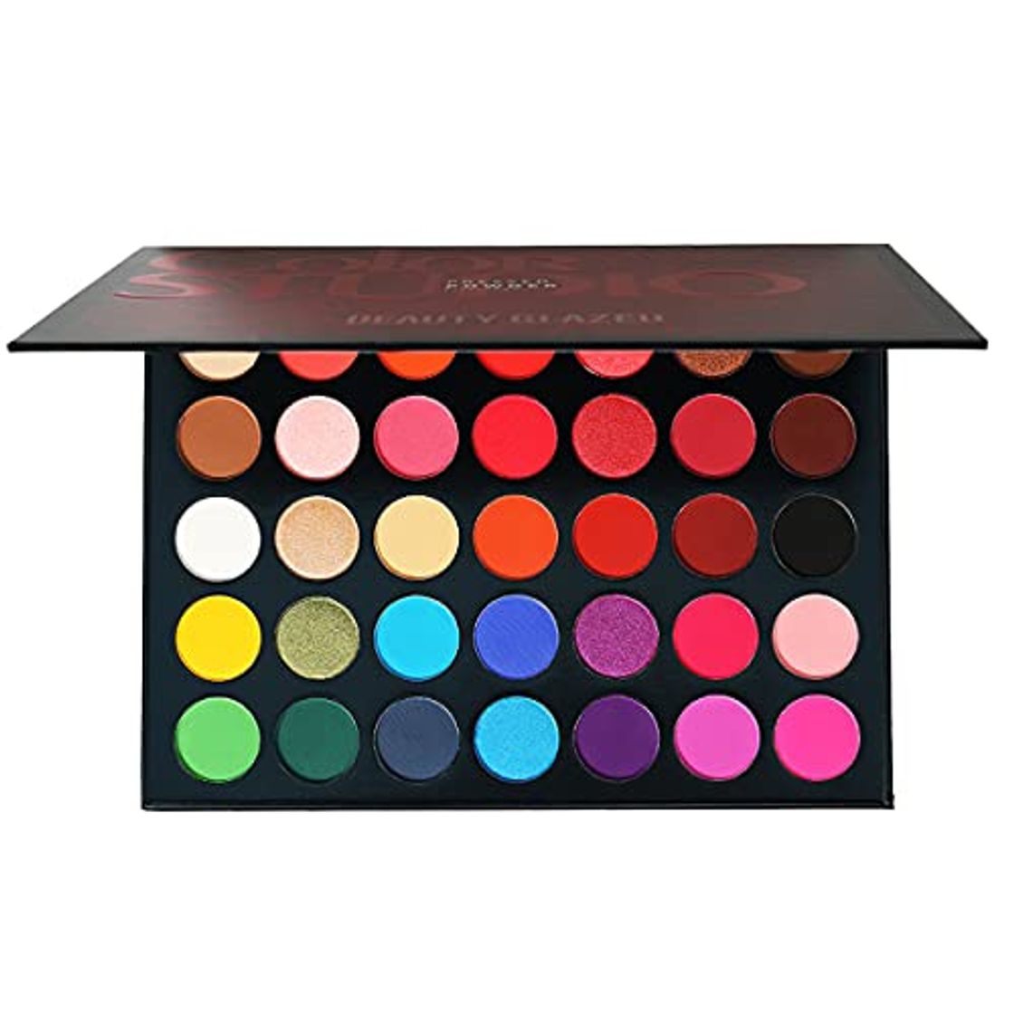 Social Beauty Glazed Nuevo 35 Color Maquillaje Paleta de Sombra de Ojos Shimmer