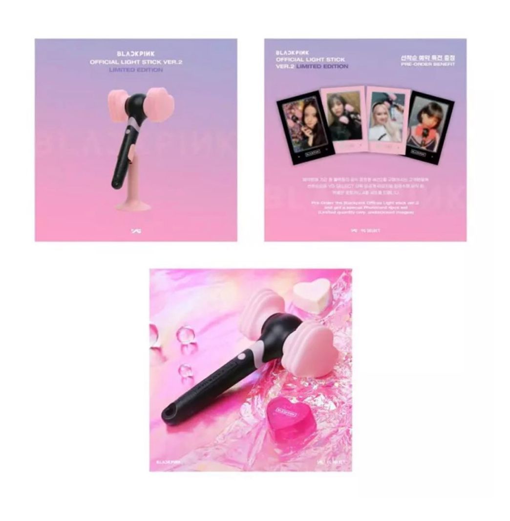 Moda BLACKPINK : Official Lightstick ver. 2 (Limitado)
