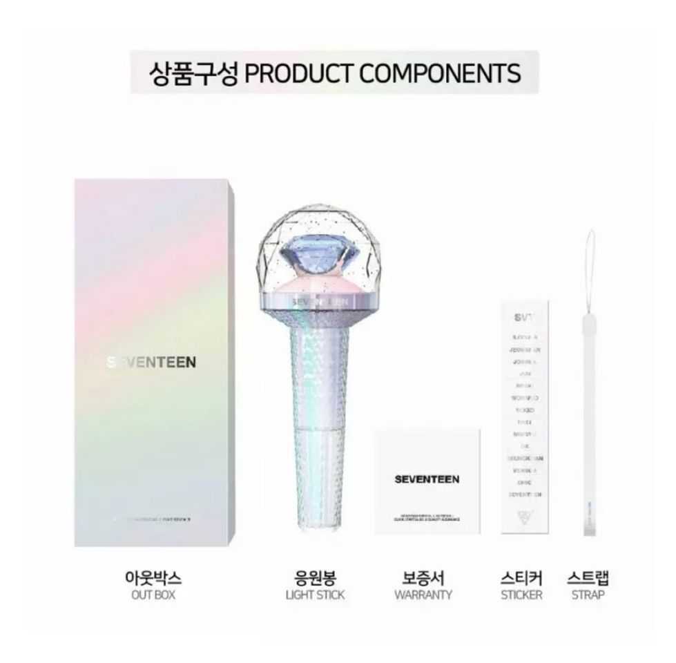 Moda SEVENTEEN : Official LightStick Ver. 2