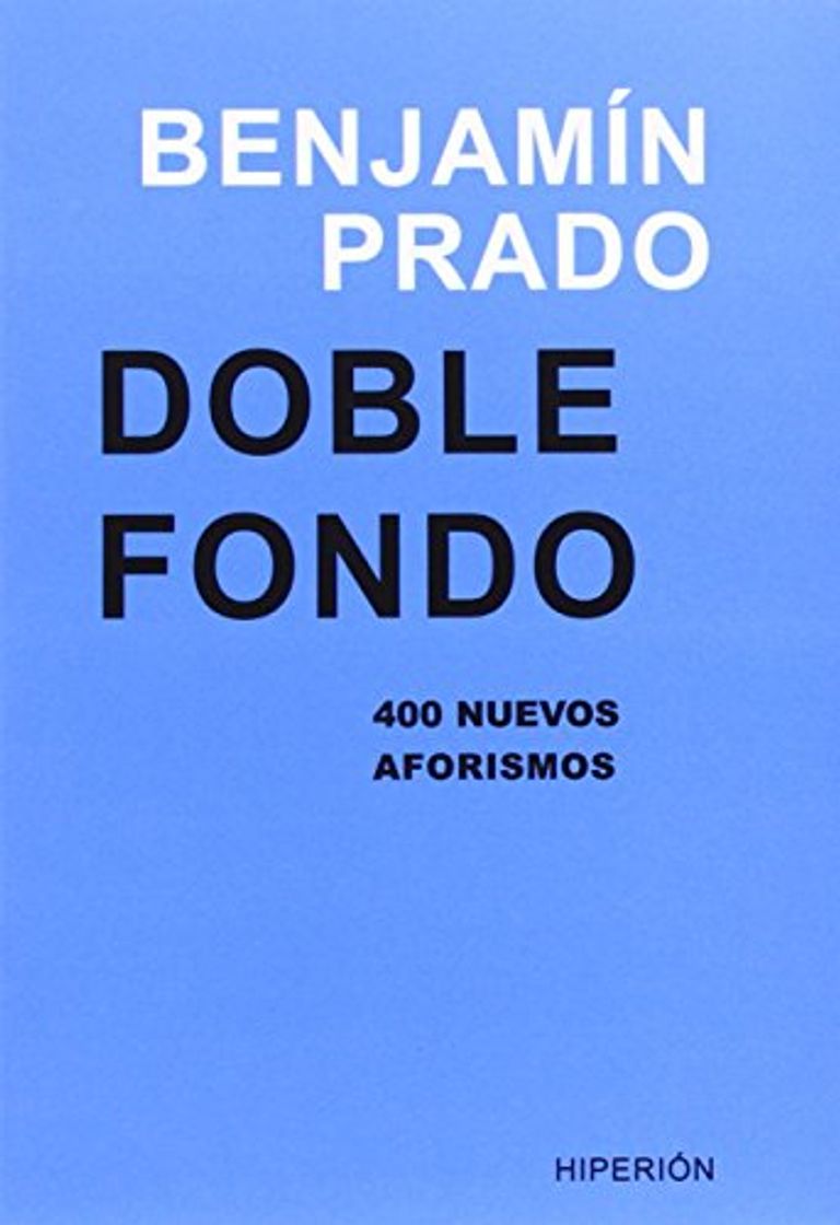 Book Doble fondo: 400 nuevos aforismos