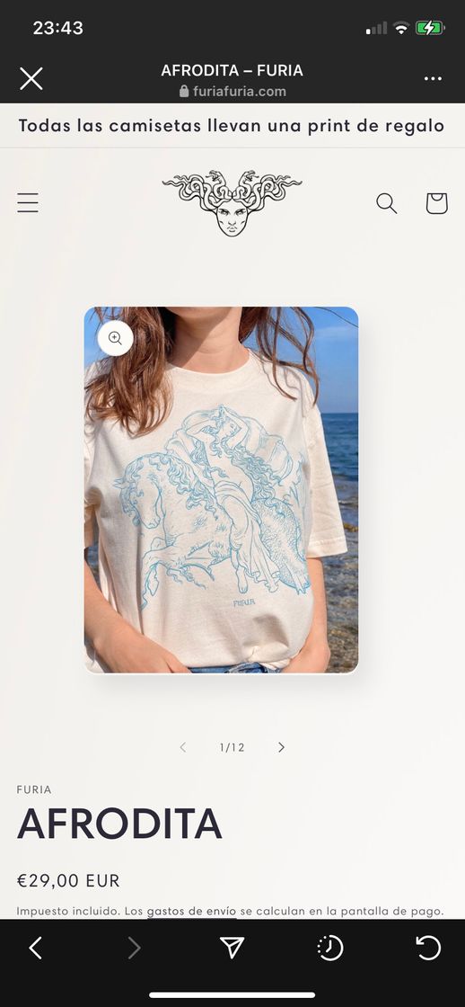 Moda Camiseta ilustración 