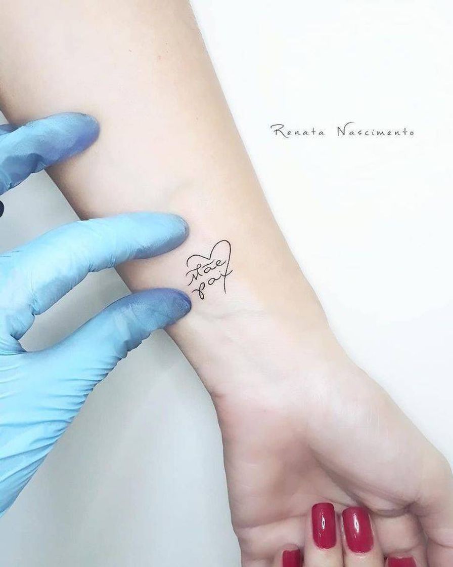 Moda Tatuagem pai e mãe