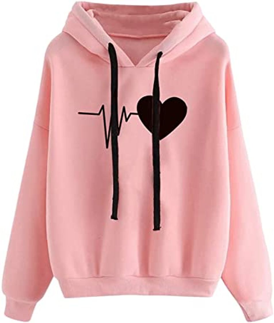 Moda Holataa Sudadera Mujer con Capucha Invierno Hoodie Sweatshirt Sudaderas Chica Baratas Manga Larga Moda Tallas Grandes