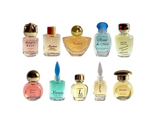 Charrier Parfums Luxe Top Ten – Estuche de 10 agua de Printemps Miniatures total 53
