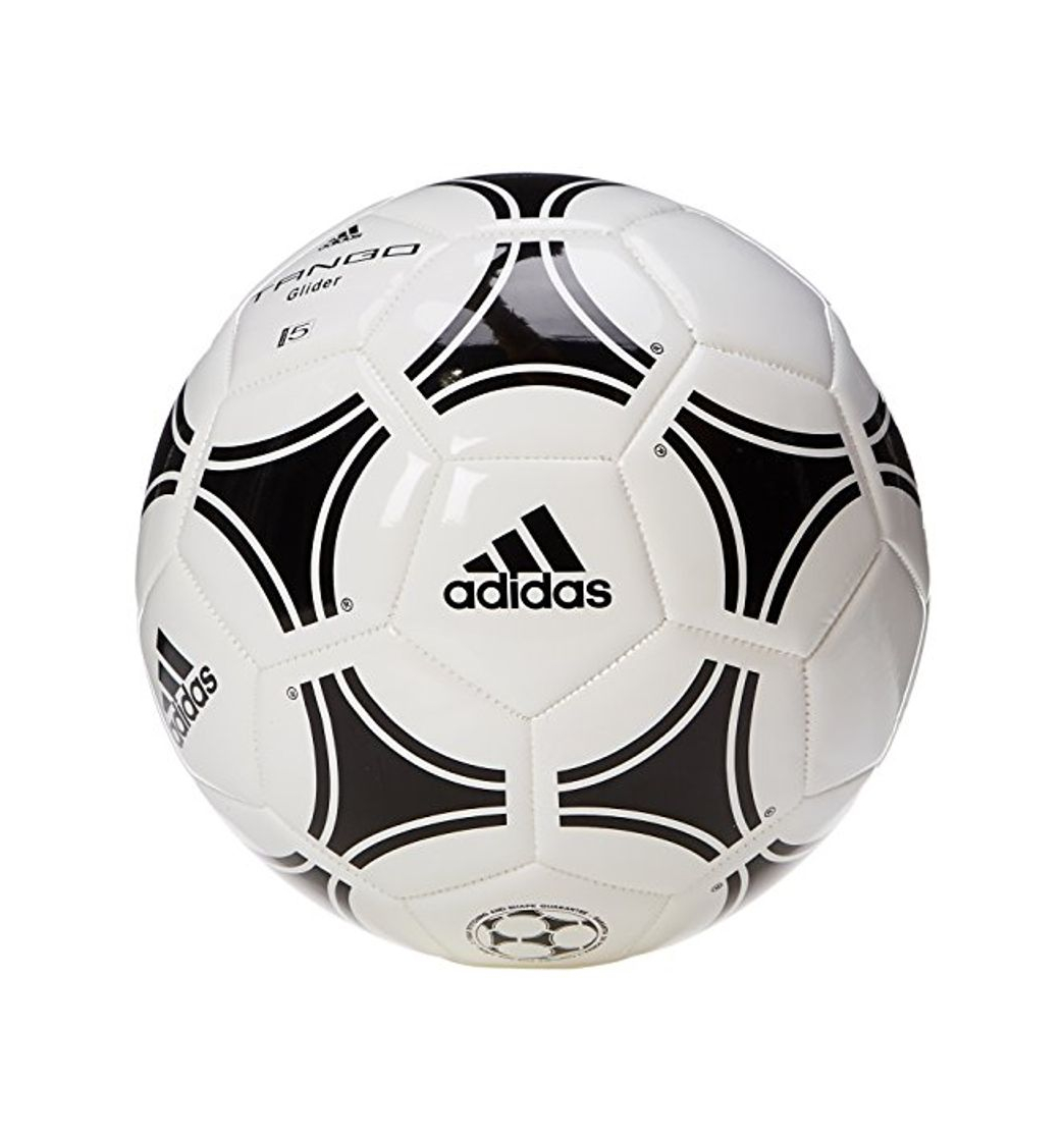Social adidas Tango Glider Balón de entrenamiento de fútbol balón, White