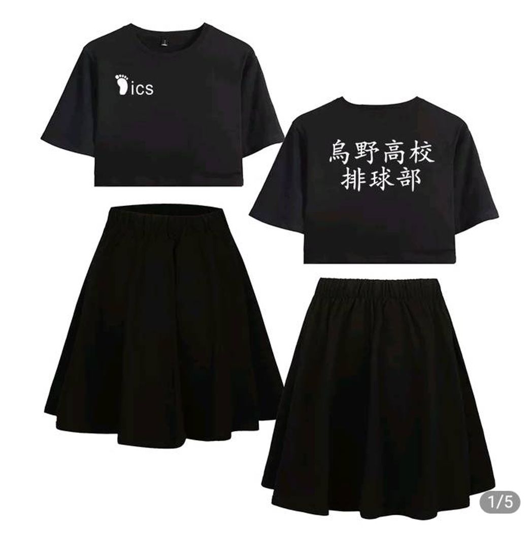 Fashion Roupa karasuno/haikyuu