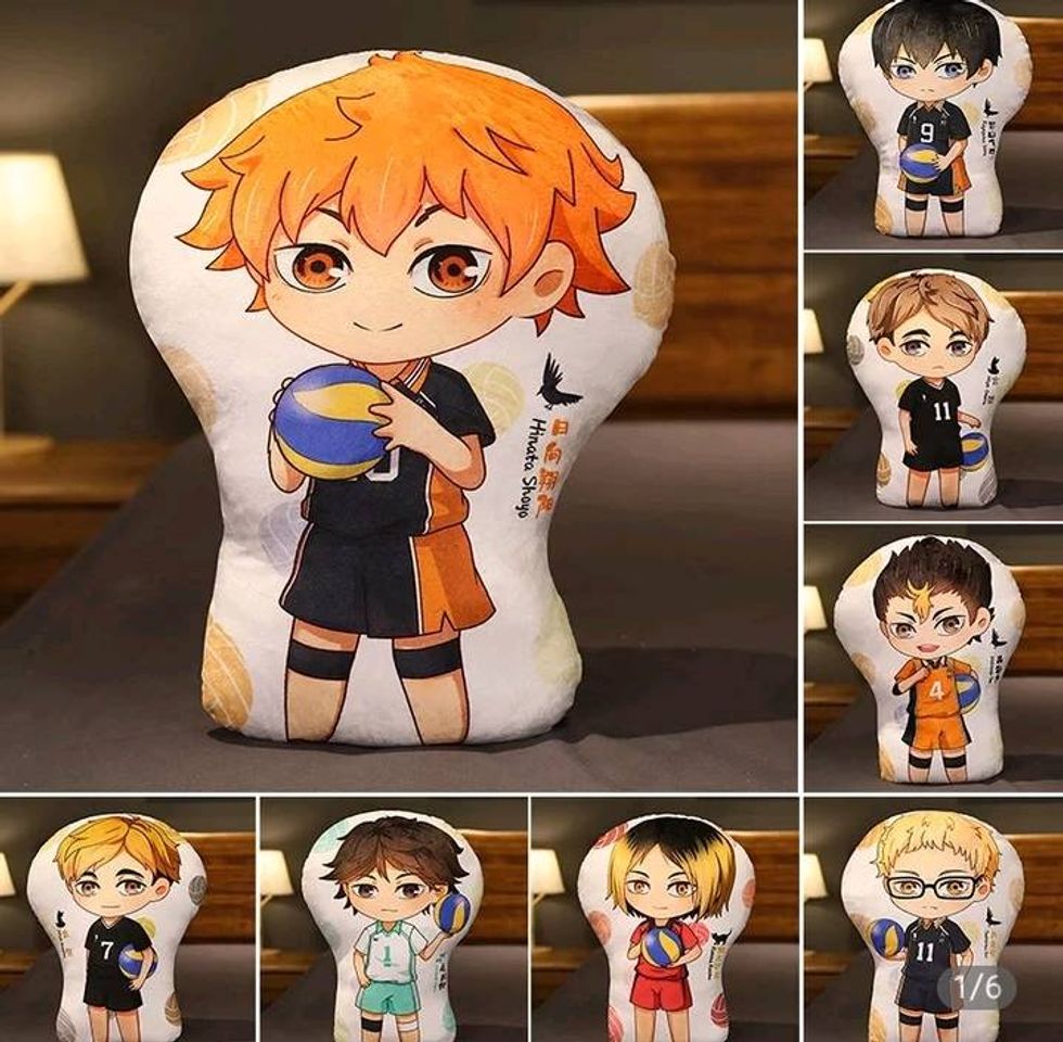 Moda Pelúcia haikyuu