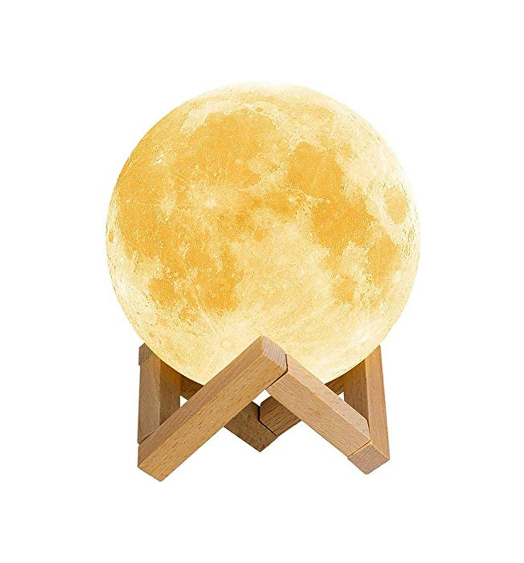 Social Lámpara de Luna 3D