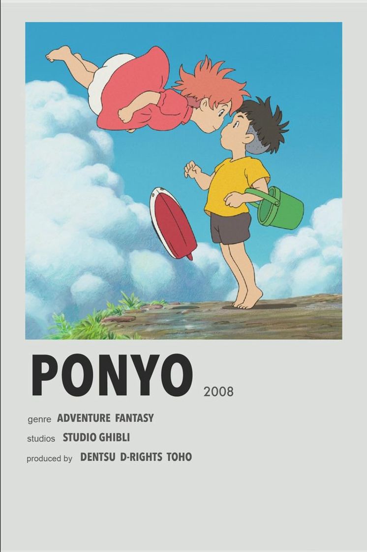 Película Ponyo en el acantilado