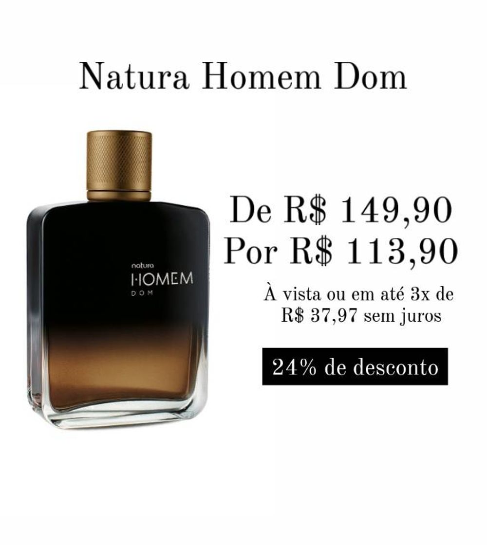 Producto Natura Homem Dom

