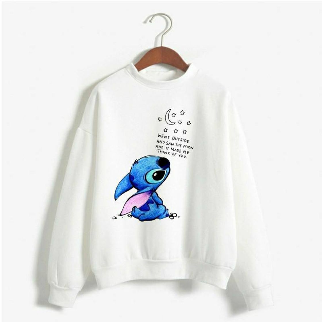 Moda Moletom Lilo & Stitch