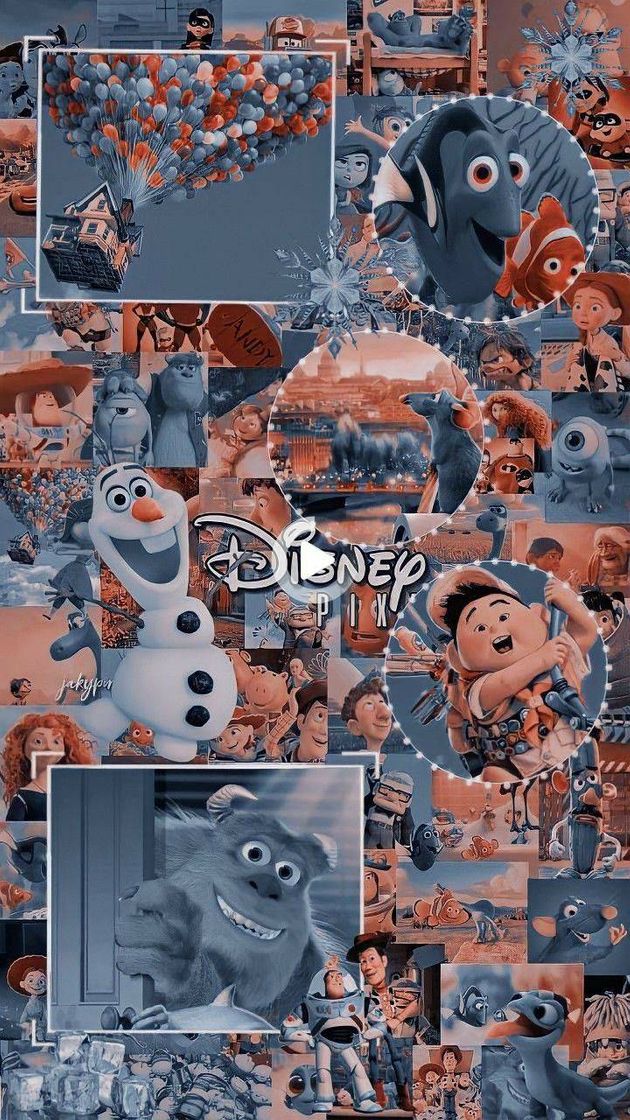 Moda walpaper mashup personagens de filmes da Disney