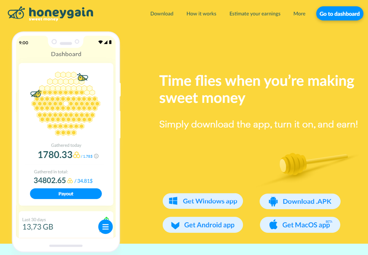 App Honeygain