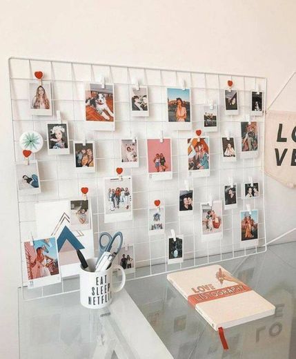 Mural de fotos • DIY