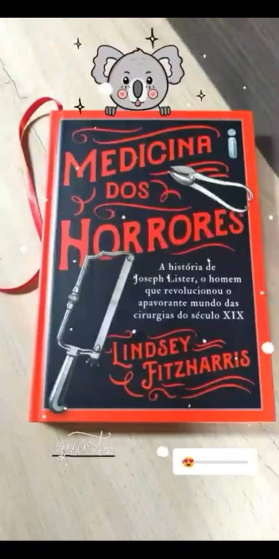 Book Medicina Dos Horrores: A História De Joseph Lister, O Homem Que Revolucionou