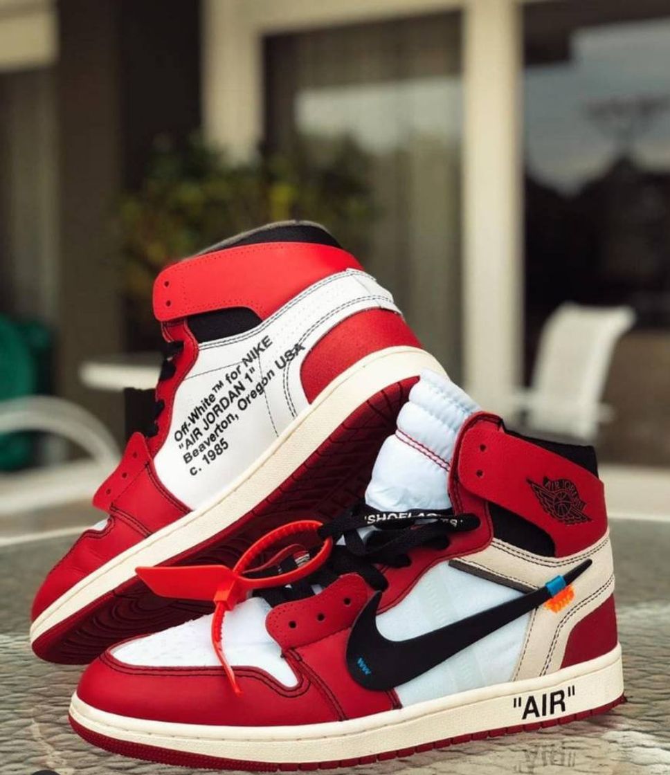 Fashion OFF-WHITE x Air Jordan 1 Retro High OG 'Chicago'