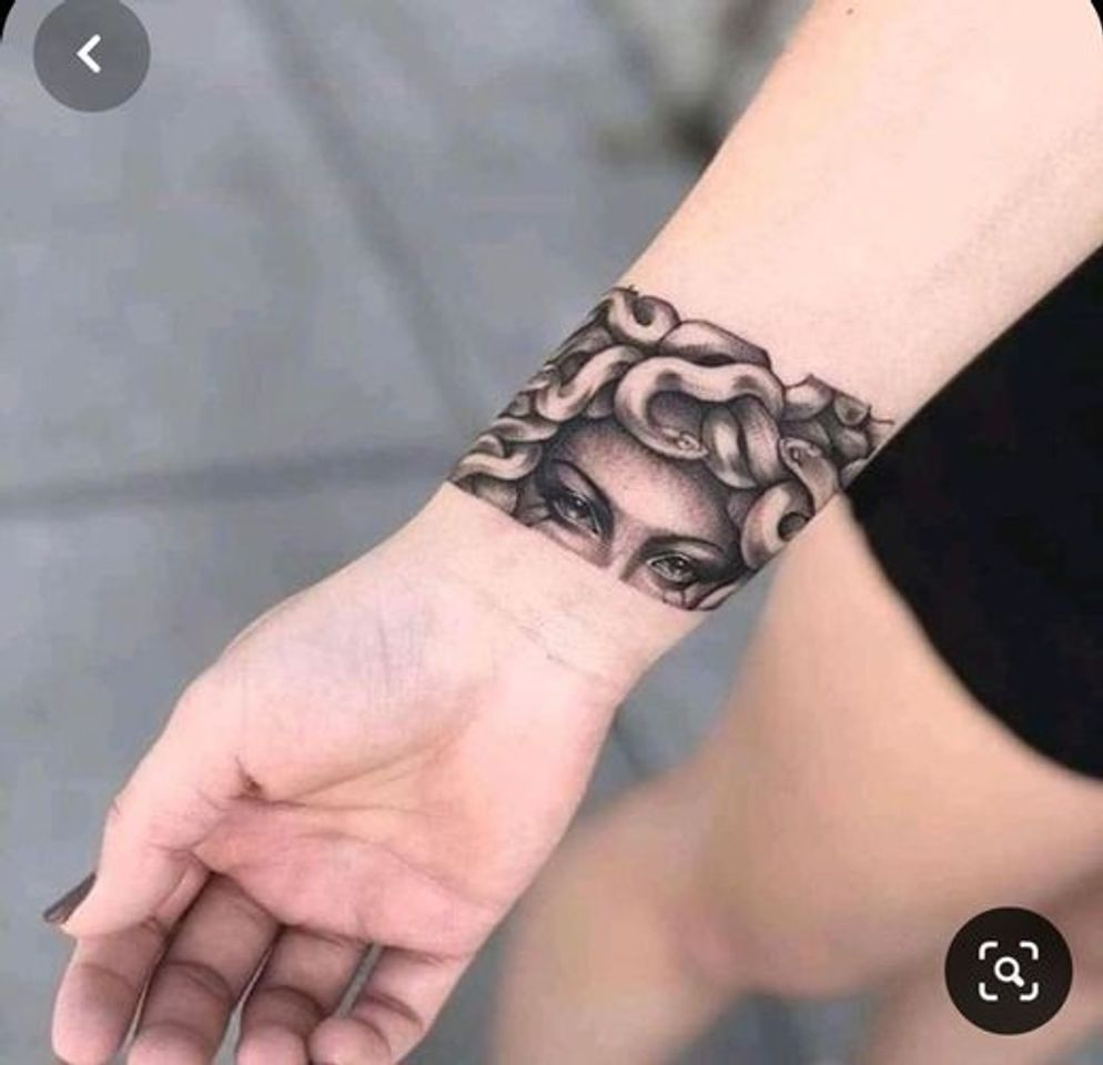 Fashion Tatto medusa