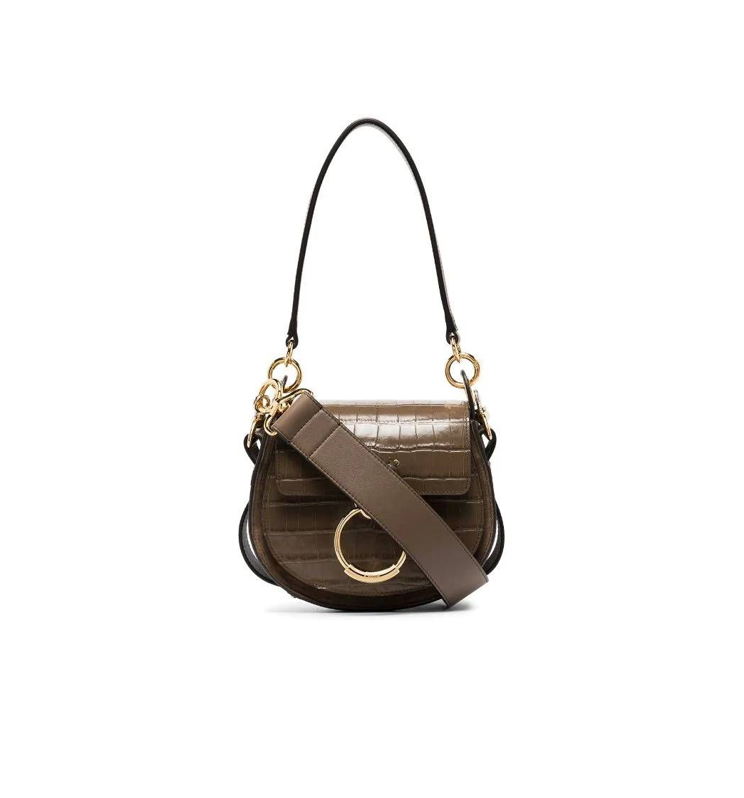 Social Chloé  bolsa de hombro Tess pequeña

