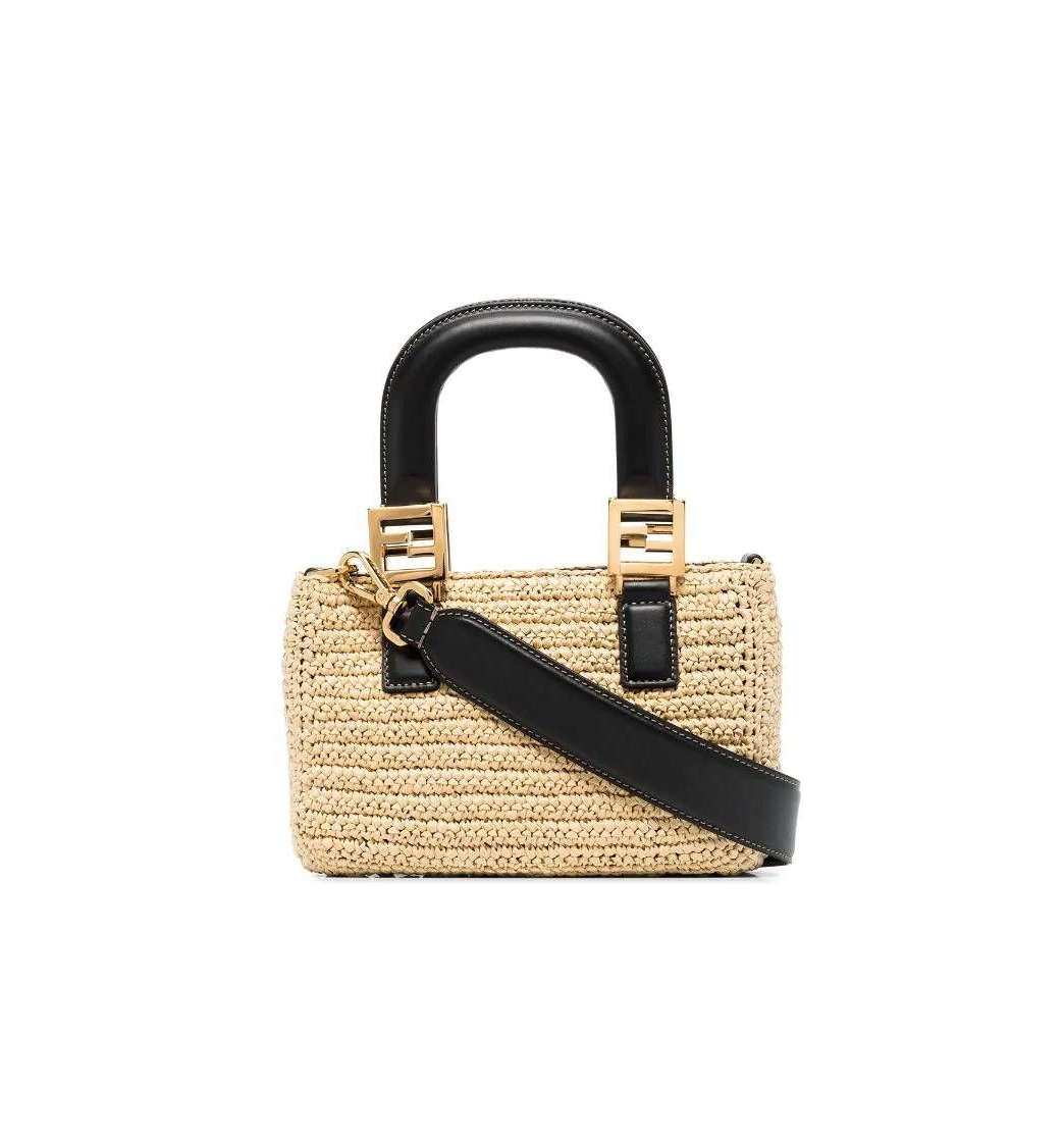 Social Fendi                          tote con logo FF mini

