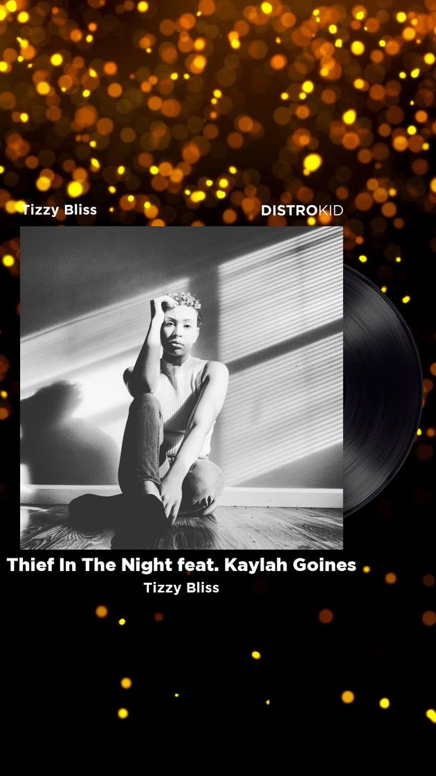 Music Thief in They Night.  Tizzy Bliss