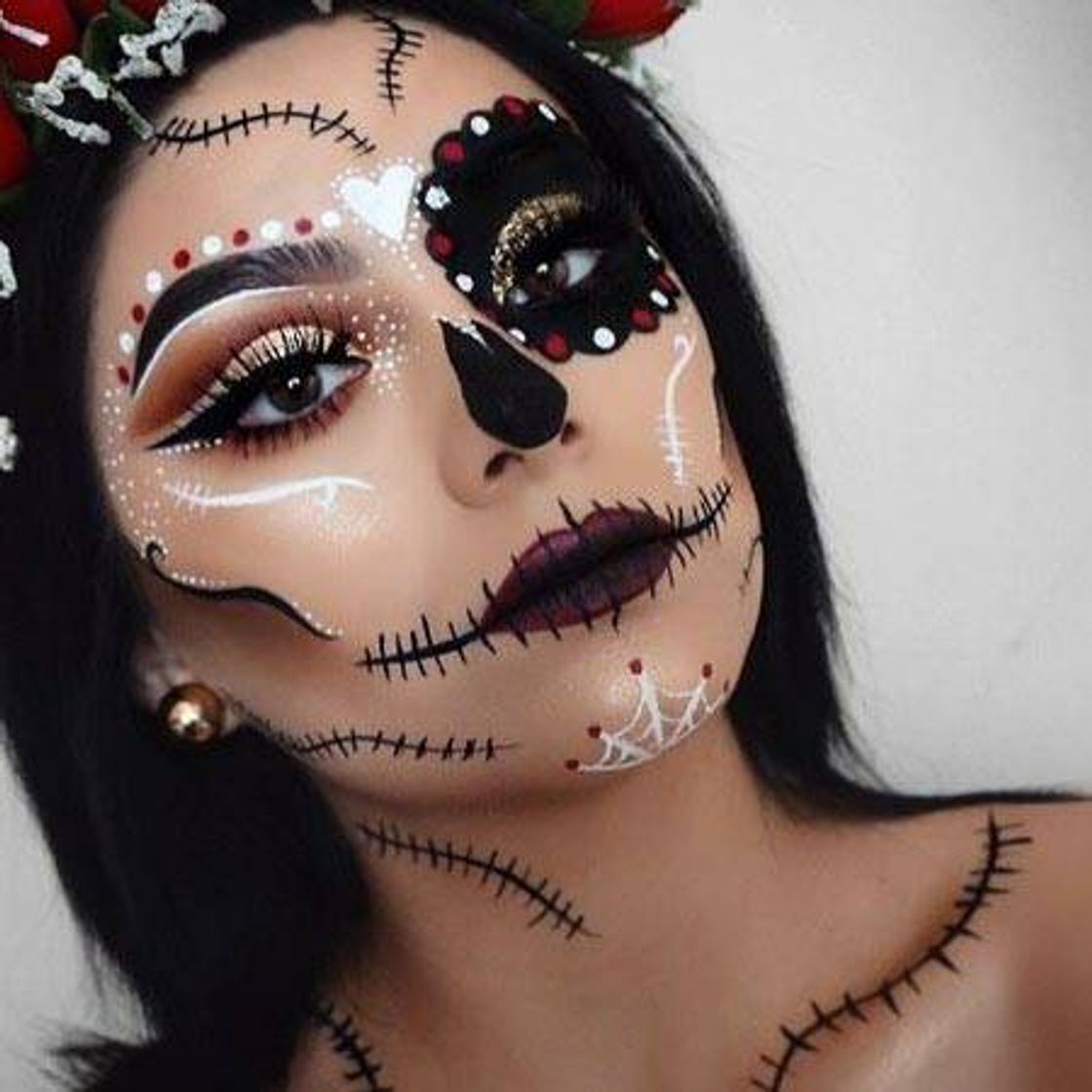 Moda Maquillaje para halloween 🕸️🕷️🎃