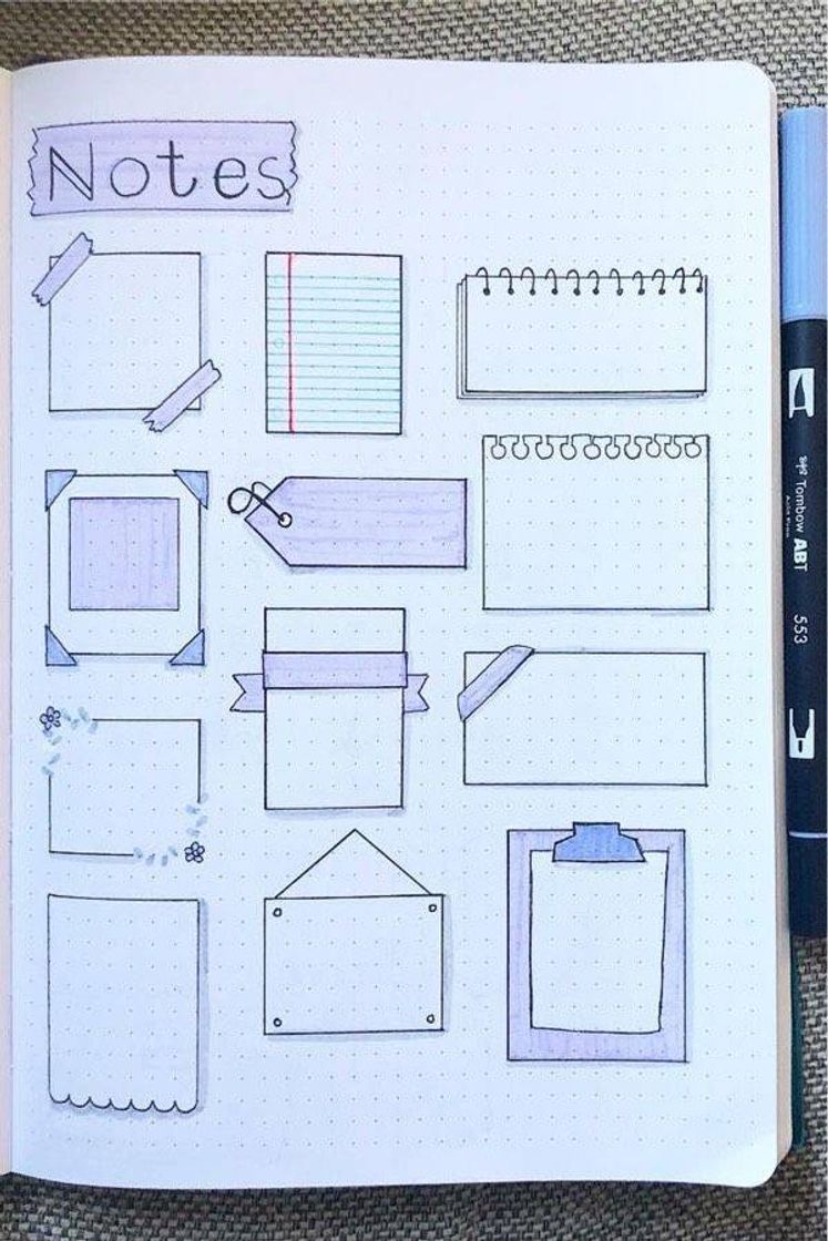 Moda Diy Caderno 💜