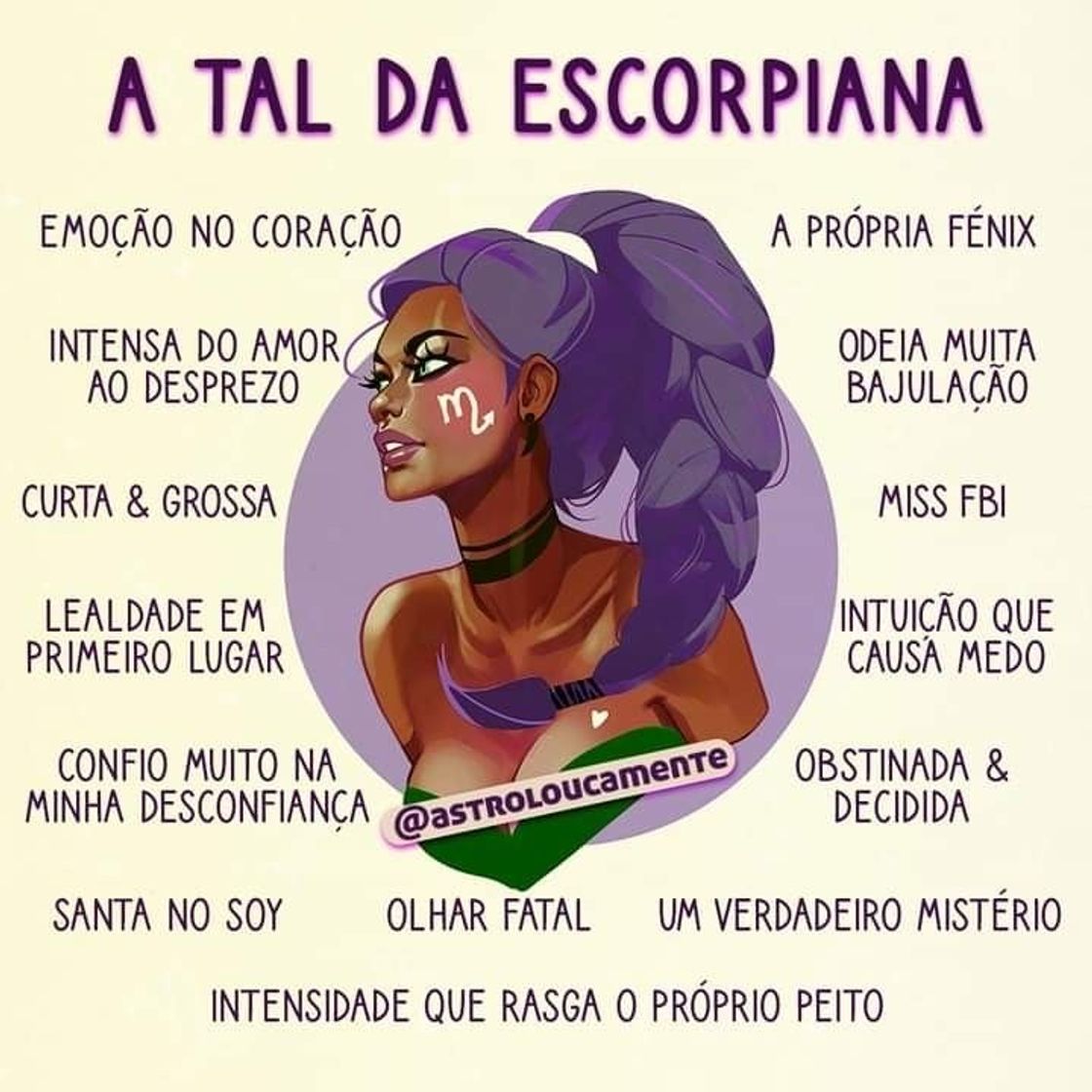 Moda Escorpião ♏️ 