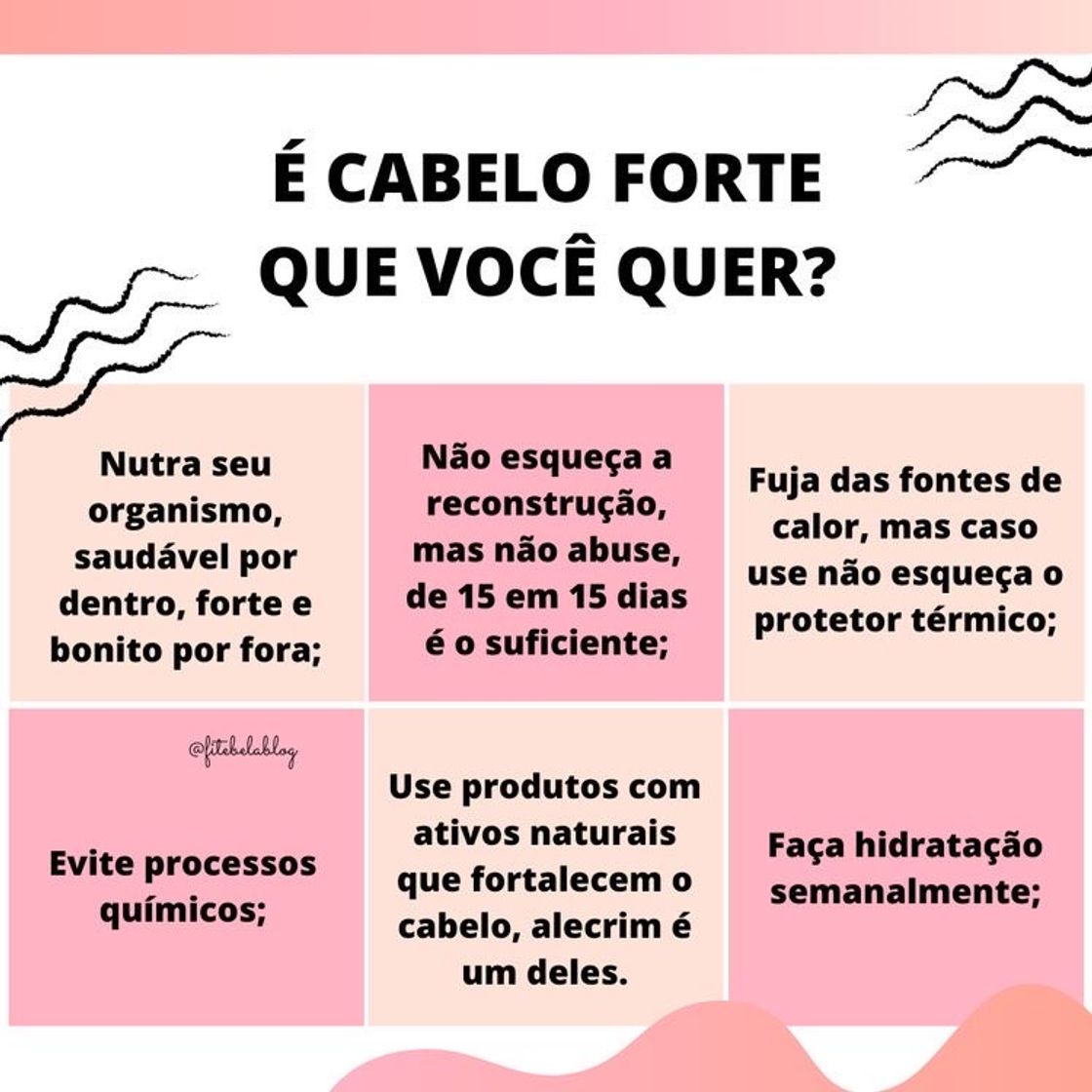 Social Cuidados com o cabelo 