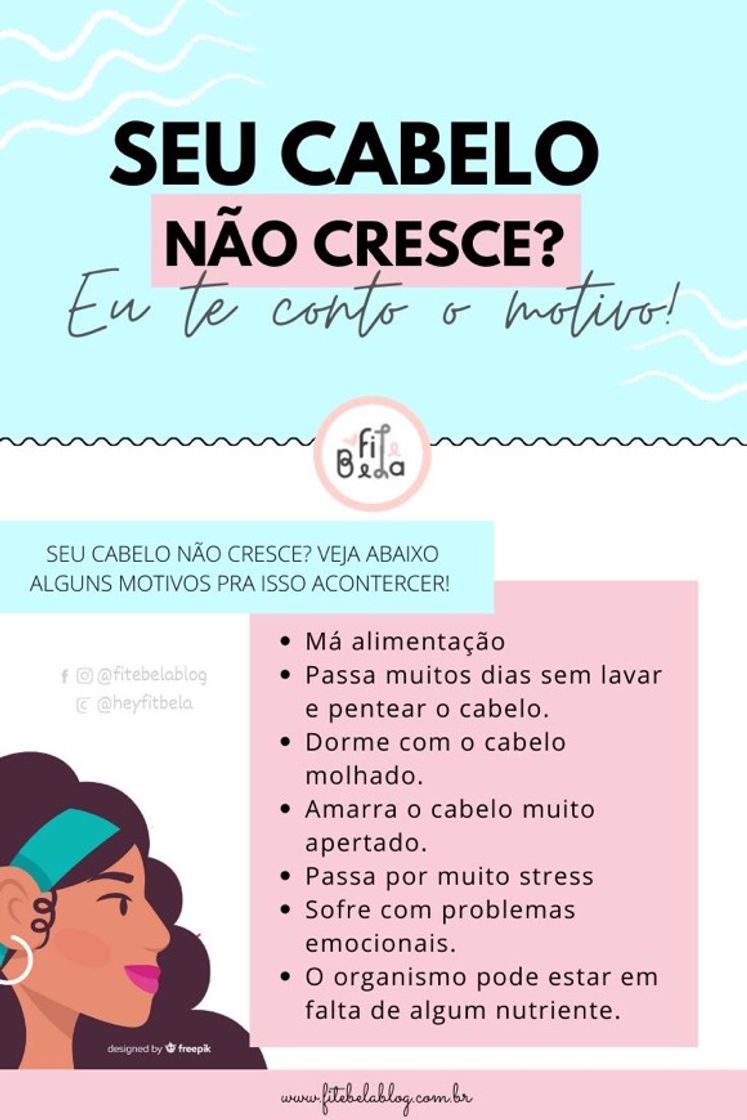 Social Cuidados com o cabelo 