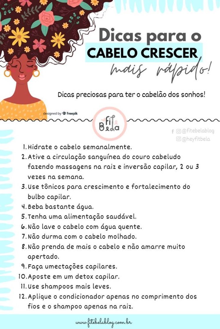 Social Cuidados com o cabelo 
