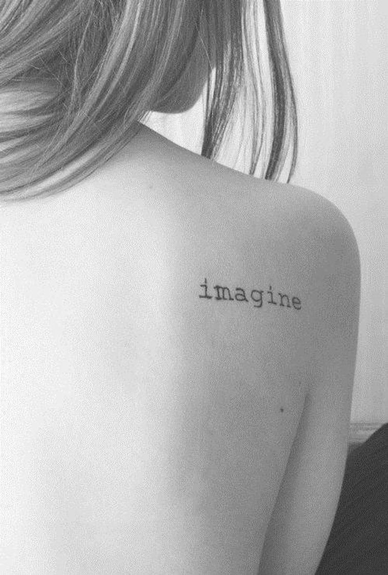 Fashion Tattoo "Imagine"