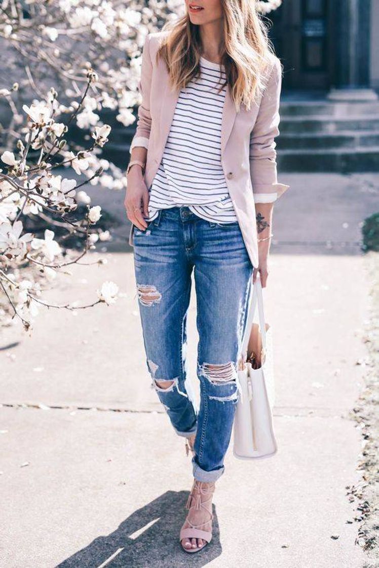 Moda Jeans+blazer